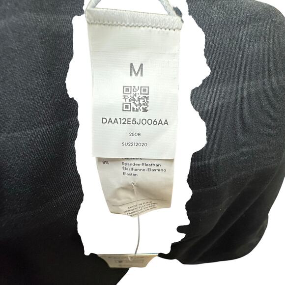 Cupshe Black Shimmer One-Piece Swimsuit • Size M • NWT - Picture 8 of 8